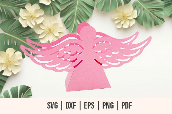 Angel Favor Box SVG: Elevating Christmas Branding