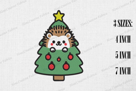 Cute Hedgehog Peeking from Xmas Tree: A Brand Review