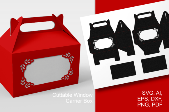 Festive Frame Gable Box: Shapes for Branding