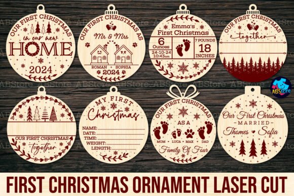 First Christmas Ornament Laser Cut: A Winter Amp Review
