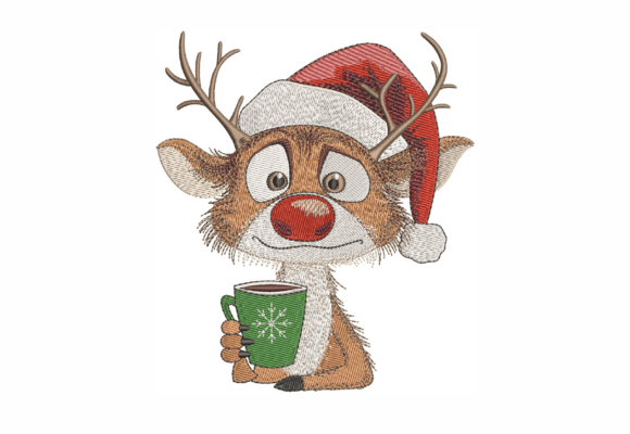 Funny Deer Christmas SVG for Crafters