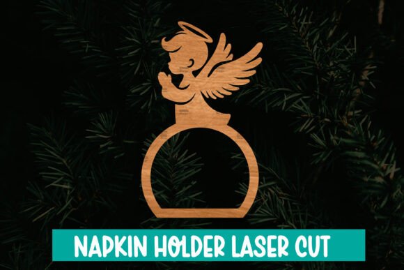 Napkin Holder Laser Cut SVG: Winter Amp Branding