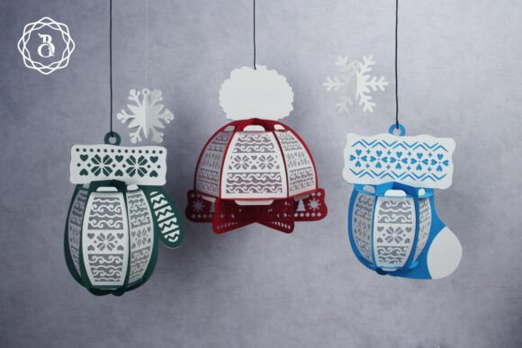 Review: Paper Lantern Xmas Gloves Socks Beanie Design