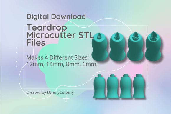 Reviewing Clay Cutter STL File Teardrop 1 Micro Cutter Tools