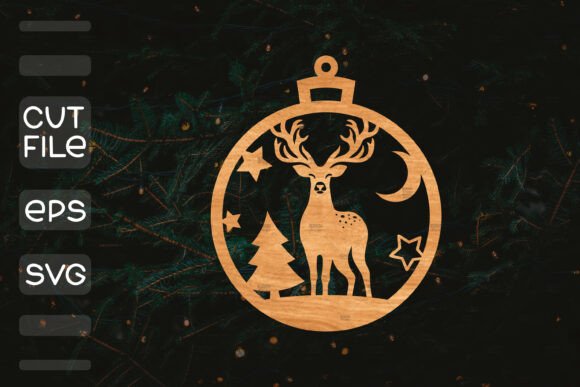 Reviewing Round Christmas Ornament Laser Cut SVG for Winter Amp
