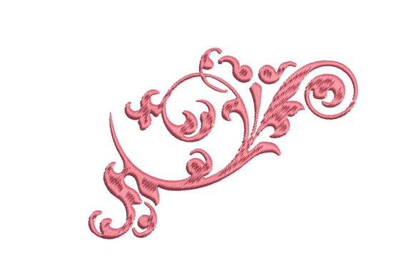Threaded Elegance Embroidered Ornament for Clothing