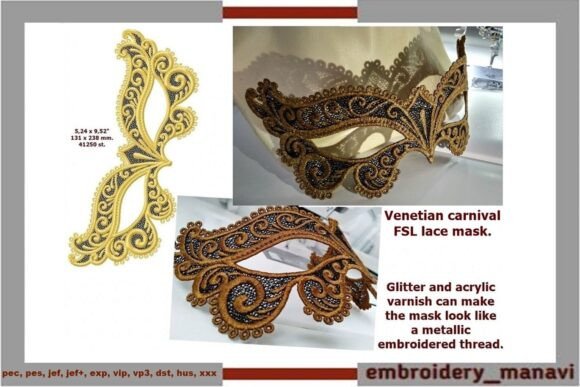 Venetian FSL Lace Mask: A Branding Review